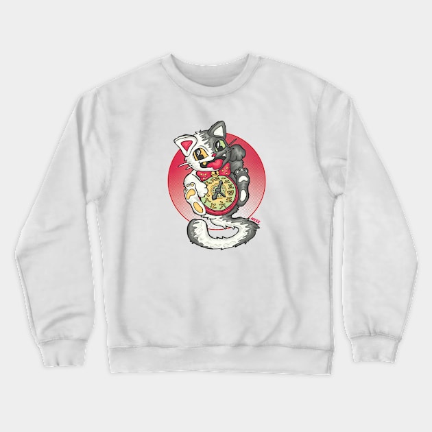 Time is Money Crewneck Sweatshirt by Mess By Design 